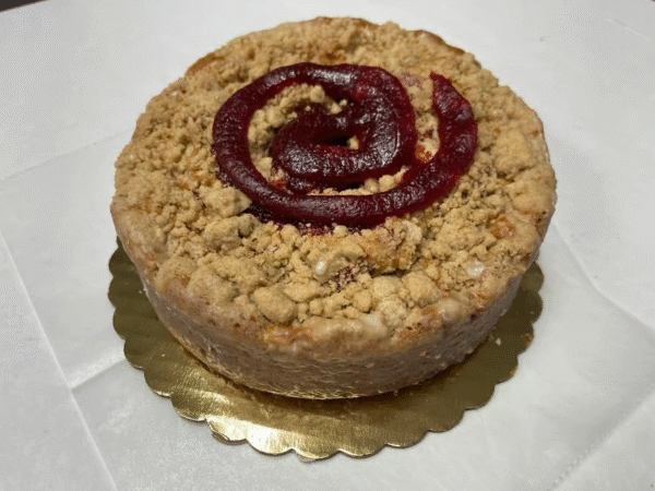 Vanilla Raspberry Crumb Dream Cake